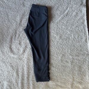 Yogalicious Women's Dark Gray Leggings Capri Length